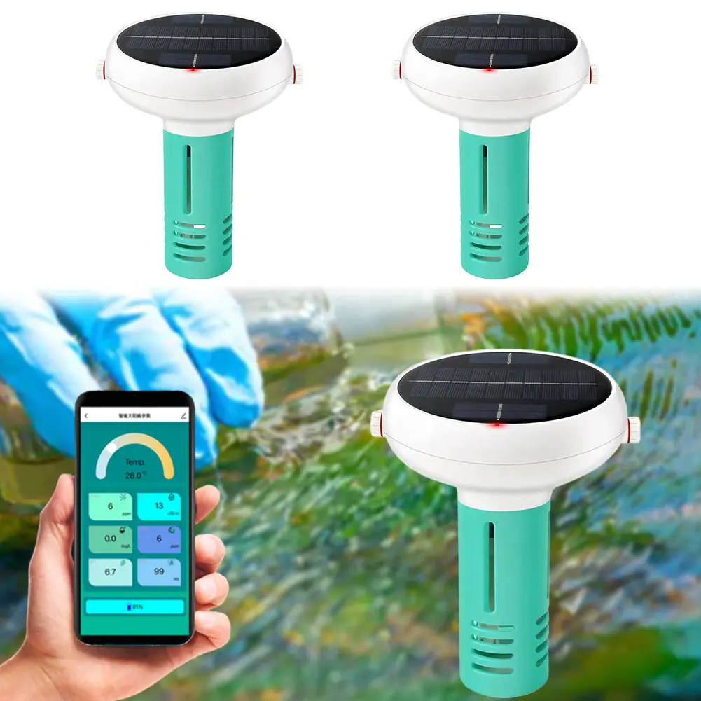 Tuya ZigBee Intelligent Chlorin Meter 7 in 1 PH ORP Total Dissolved Solids Salinity Temp CL Test Meter swim Pool Water Tester