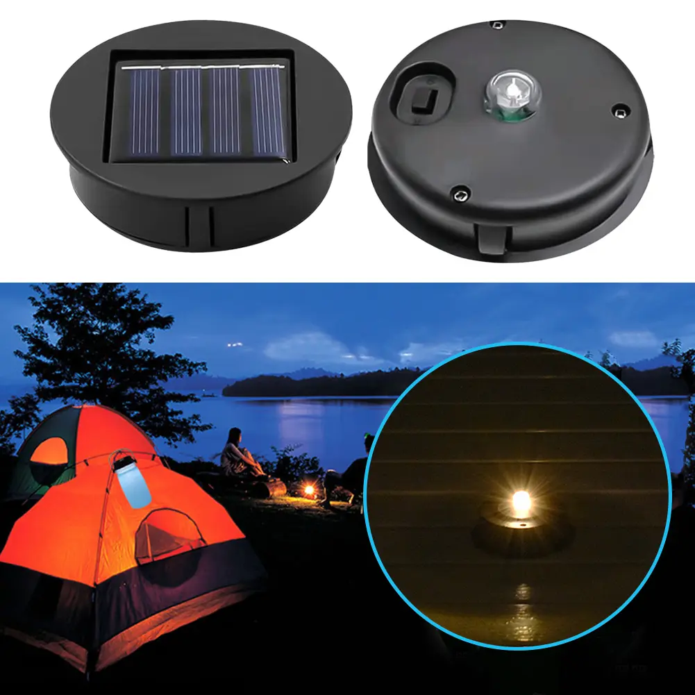 4-32Pcs Solar Lights Replacement Top 3 Lumens Solar Lantern Parts LED Solar Panel Lantern Lid Lights For Outdoor Pathway Yard