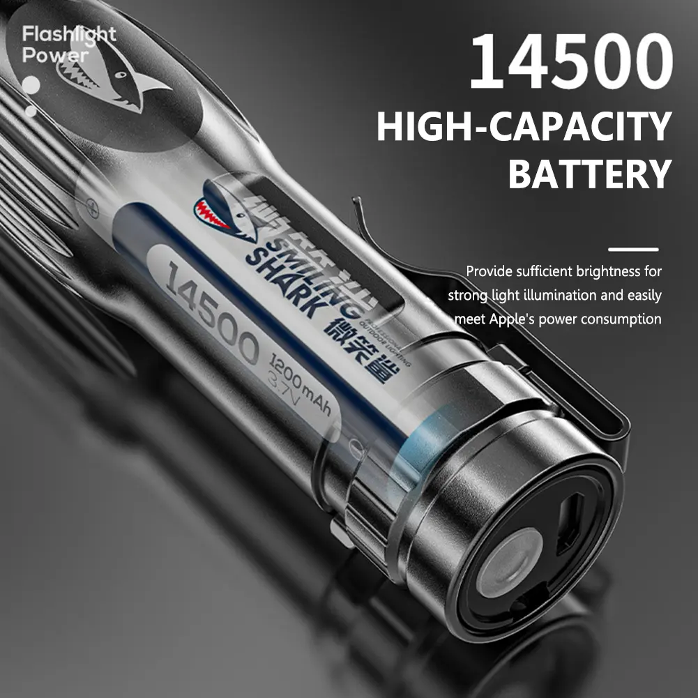 1-20pcs Mini Torch High Power LED Flashlight USB Rechargeable Fixed Focus Flash Lamp Portable Camping Waterproof Torch Lighting