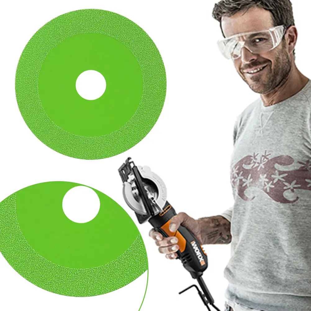 20mm 22mm Glass Cutting Disc 100mm Diamond Marble Saw Blade Jade Crystal Wine Bottles Grinding Cutting Grinding Disc Tool