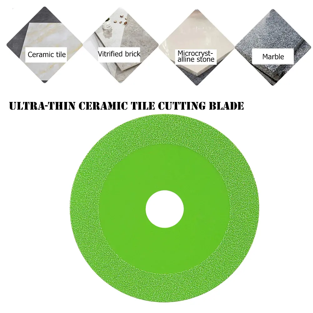 20mm 22mm Glass Cutting Disc 100mm Diamond Marble Saw Blade Jade Crystal Wine Bottles Grinding Cutting Grinding Disc Tool