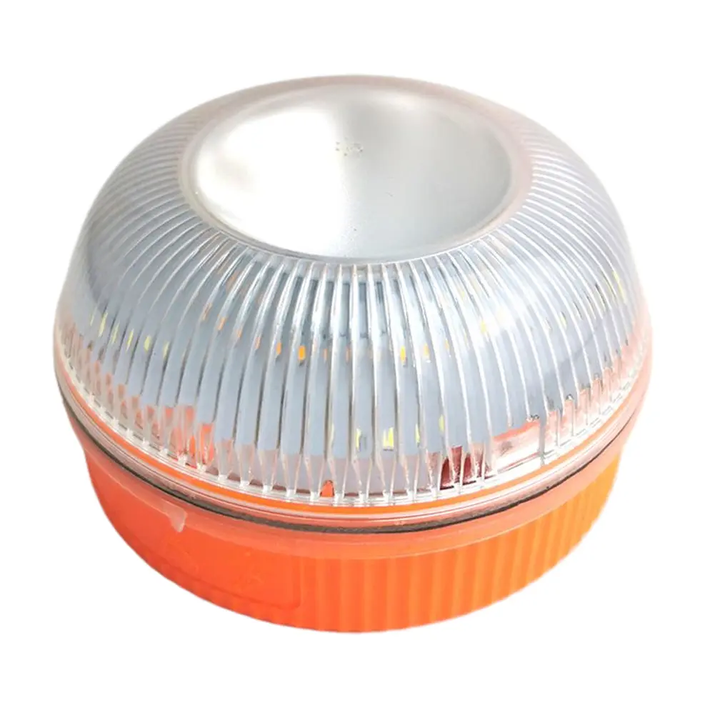 1-10PCS Flash Lights LED White Light Emergency Light Yellow Lights Car Warning Lamps Traffic Light Bottom Strong Magnet Lamp