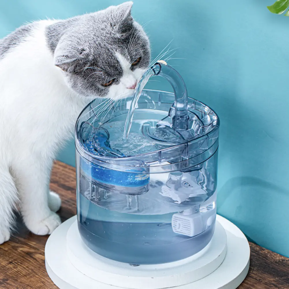 10-50pcs Cat Water Fountain Replacement Filters for WF050/WF060 Activated Carbon Filter for Pet Auto Drinking Feeder