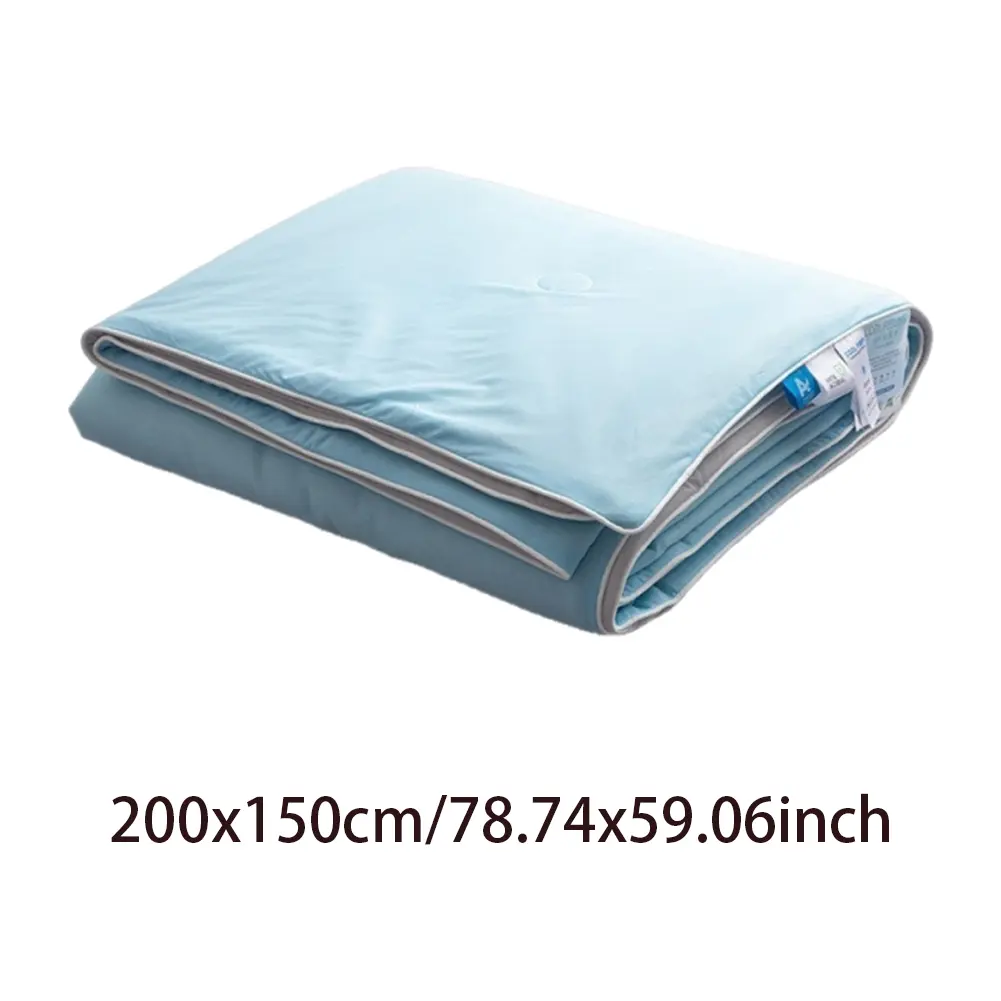 Cooling Blanket Breathable Double Sided Cool Blanket Summer Ice Blanket for Hot Weather Outdoor for Home Office Travel Car