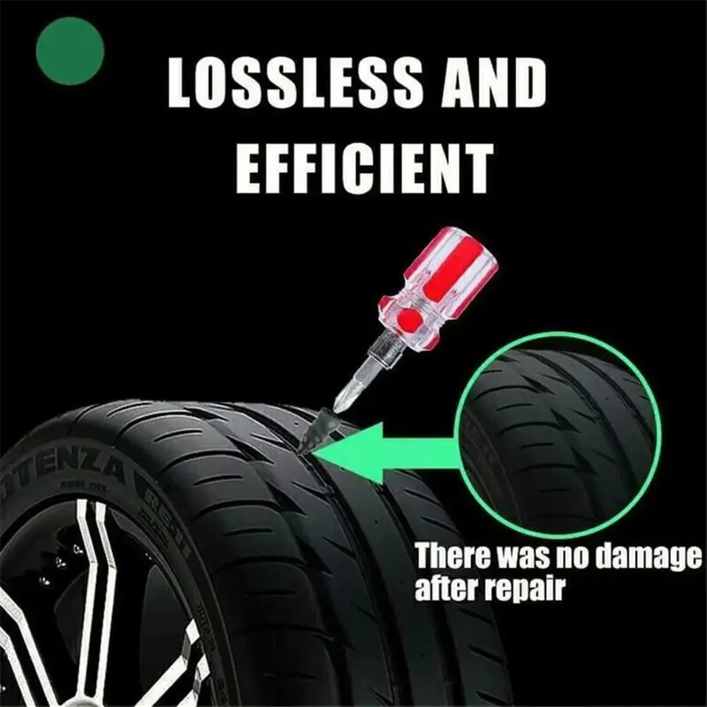 20/50pcs Vacuum Tyre Repair Nail for Car Trucks Motorcycle Scooter Bike Tire Puncture Repair Tubeless Rubber Nails