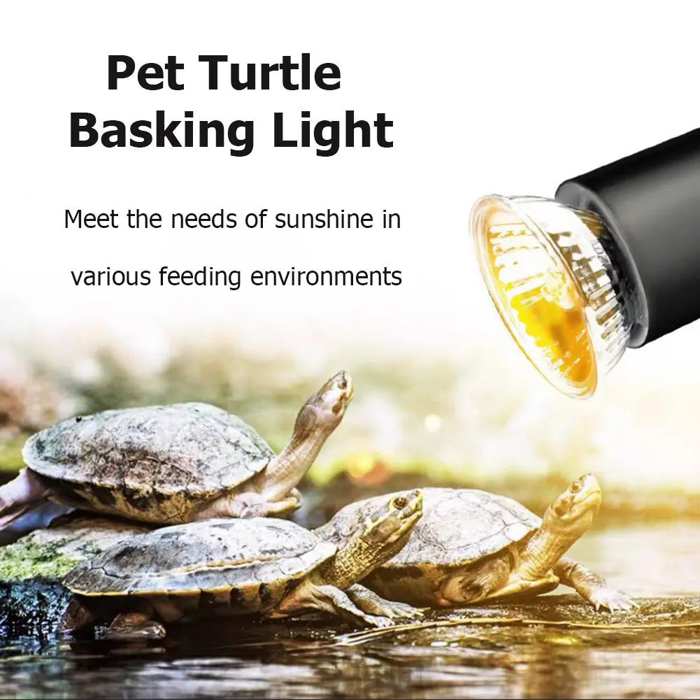 1-5PC 25W 50W 75W UVA+UVB Heat Light Bulb Pet Reptile Heating Lamp Turtle Lizard Heater Bulb Full Spectrum Sunlamp for Amphibian