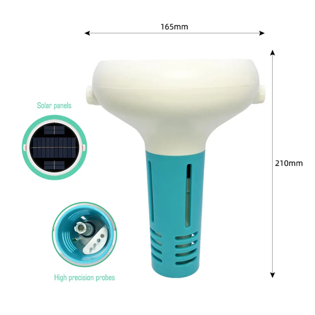 7 In 1 Tuya ZigBee Intelligent Chlorin Meter PH ORP Total Dissolved Solids Salinity Temp CL Test Meter Swimming Pool Water Teste