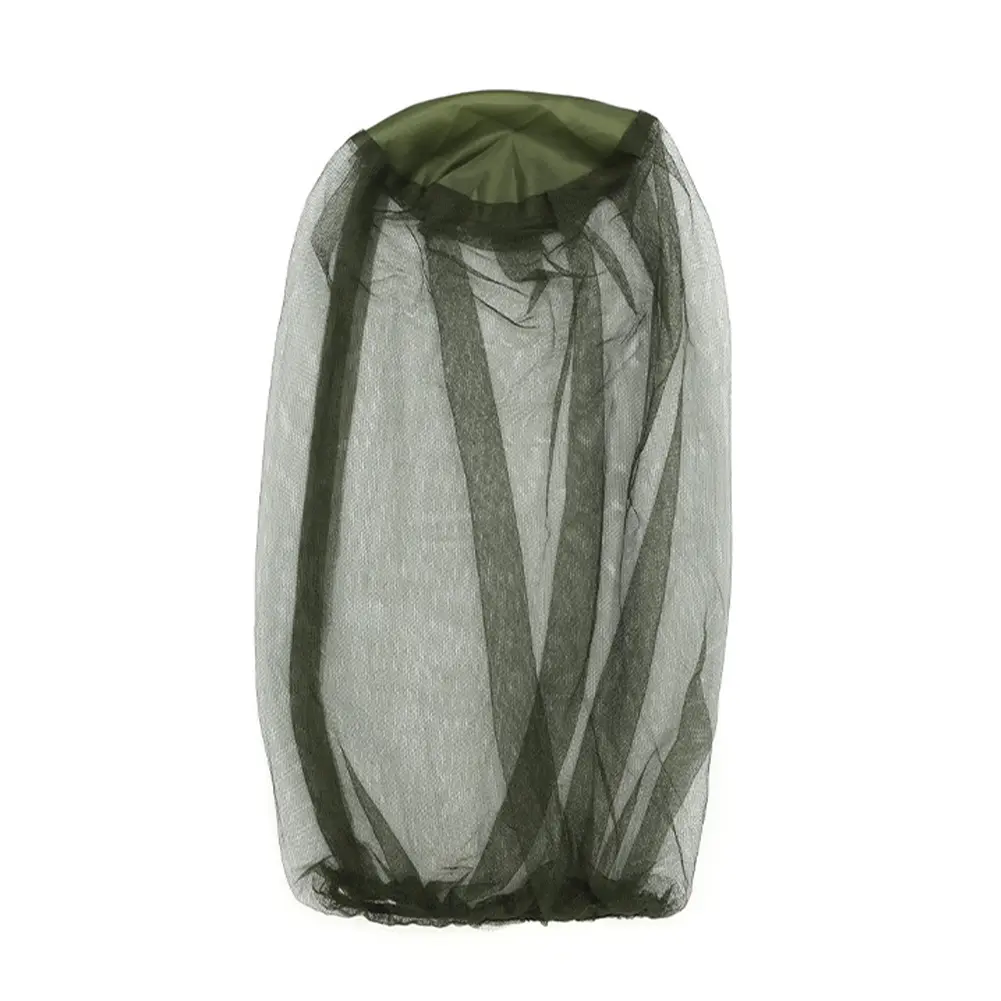 1/2 PCS Mosquito Hat Net Face Head Protector Midge Head Net Anti Mosquito Insect Bug Head Mesh Net for Outdoor Camping Fishing