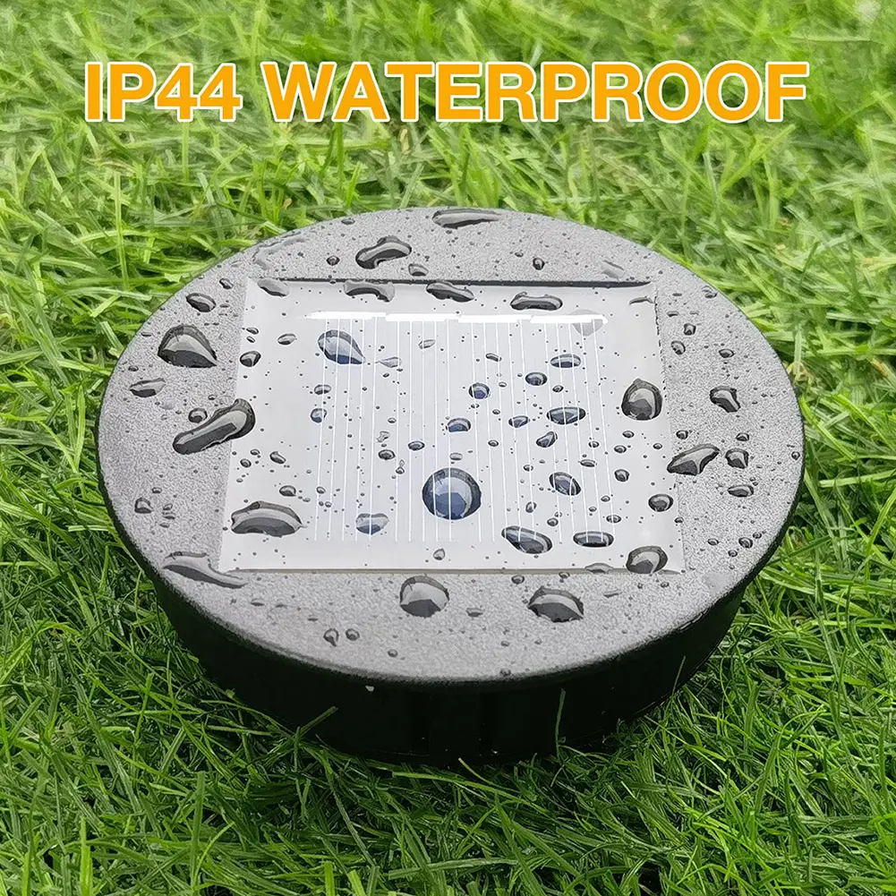 1/2Pcs Solar Lights Replacement Top Battery Solar Lantern Parts LED Solar Panel Lantern Lid Lights For Outdoor Garden Decoration