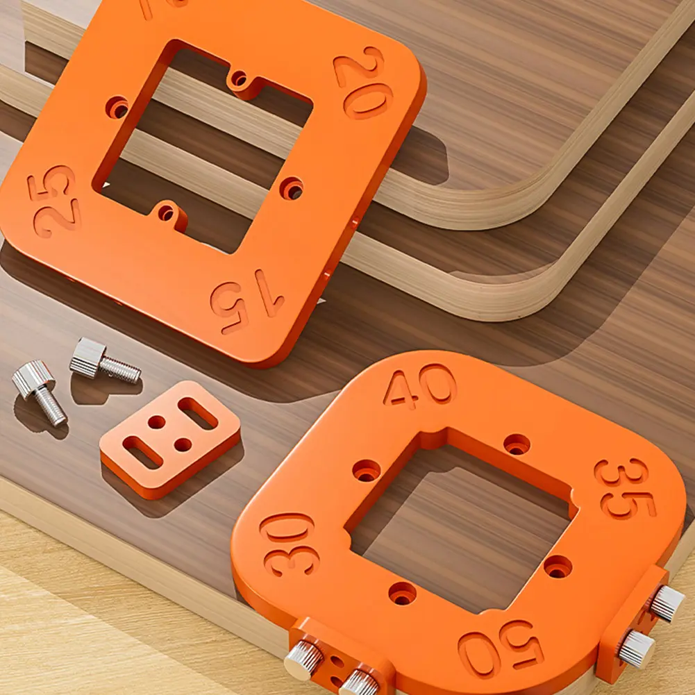 Arc Angle Corner Template R10-R25/R30-R50 Router Arcs Angle Positioning Template Arc Cutting Auxiliary Tool Woodworking Tool