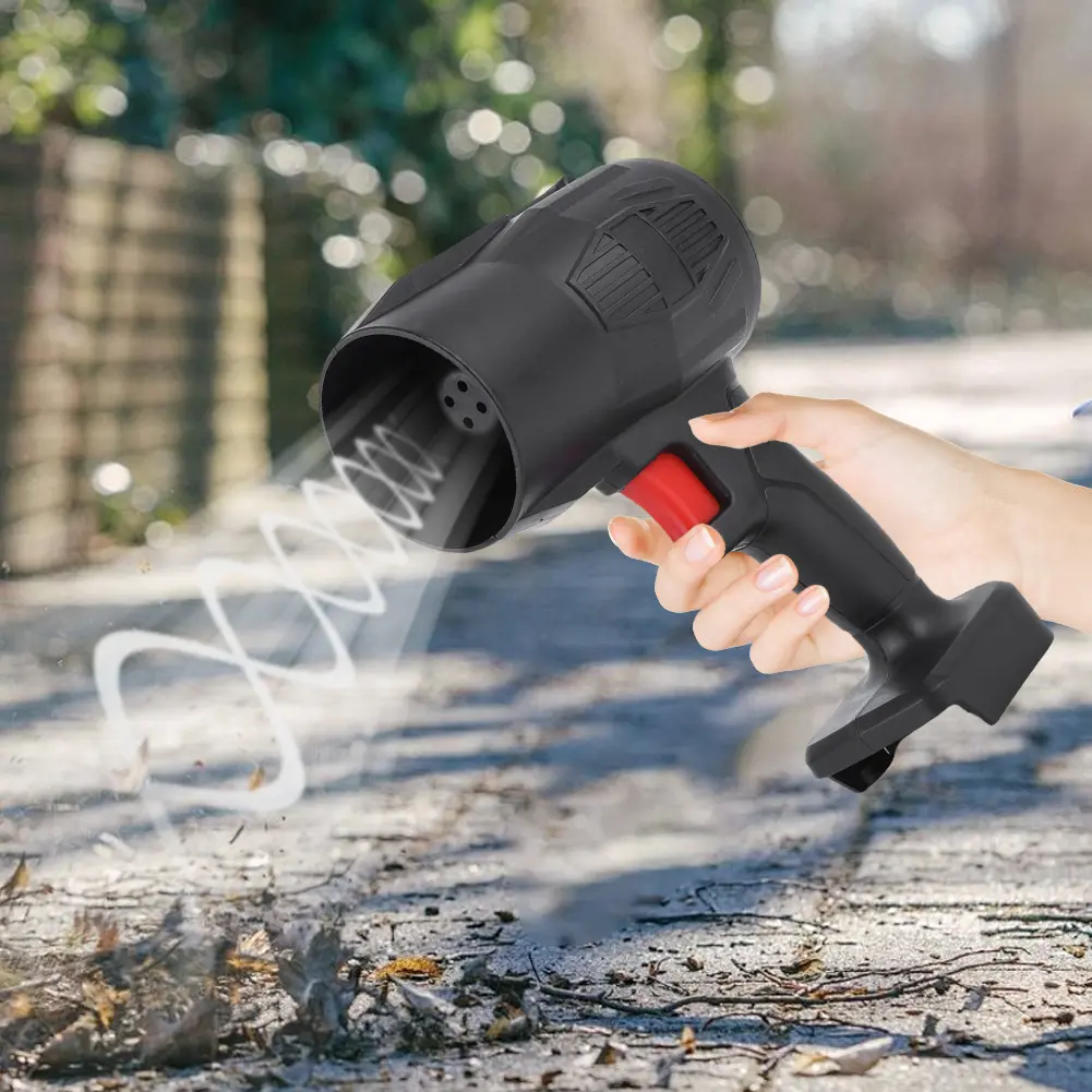 Electric Cordless Leaf Blower Handheld Turbo Blower High Pressure Air Blowers for Car Computer Keyboard