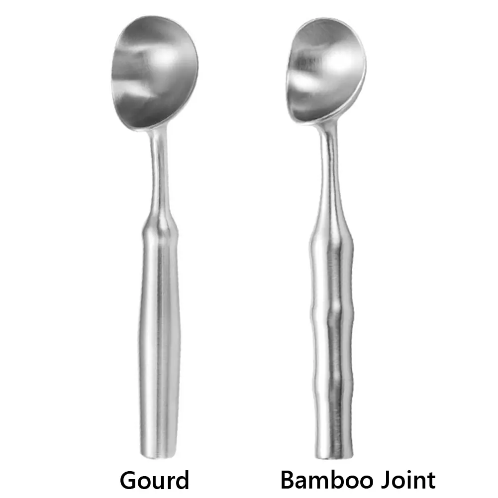 Stainless Steel Ice Cream Scoop Non Stick Cookie Spoon Multifunctional Cookie Dough Scoop One-Piece Design for Watermelon Fruits