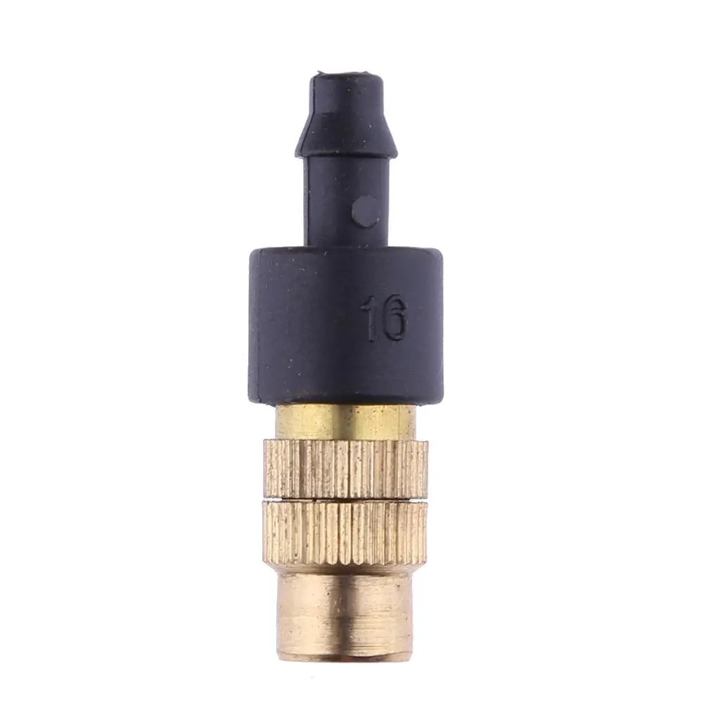 10pcs Adjustable Barbed Copper Sprayer Gardening Water Irrigation Misting Sprinkler Cooling Humidify Disinfection Sprayer