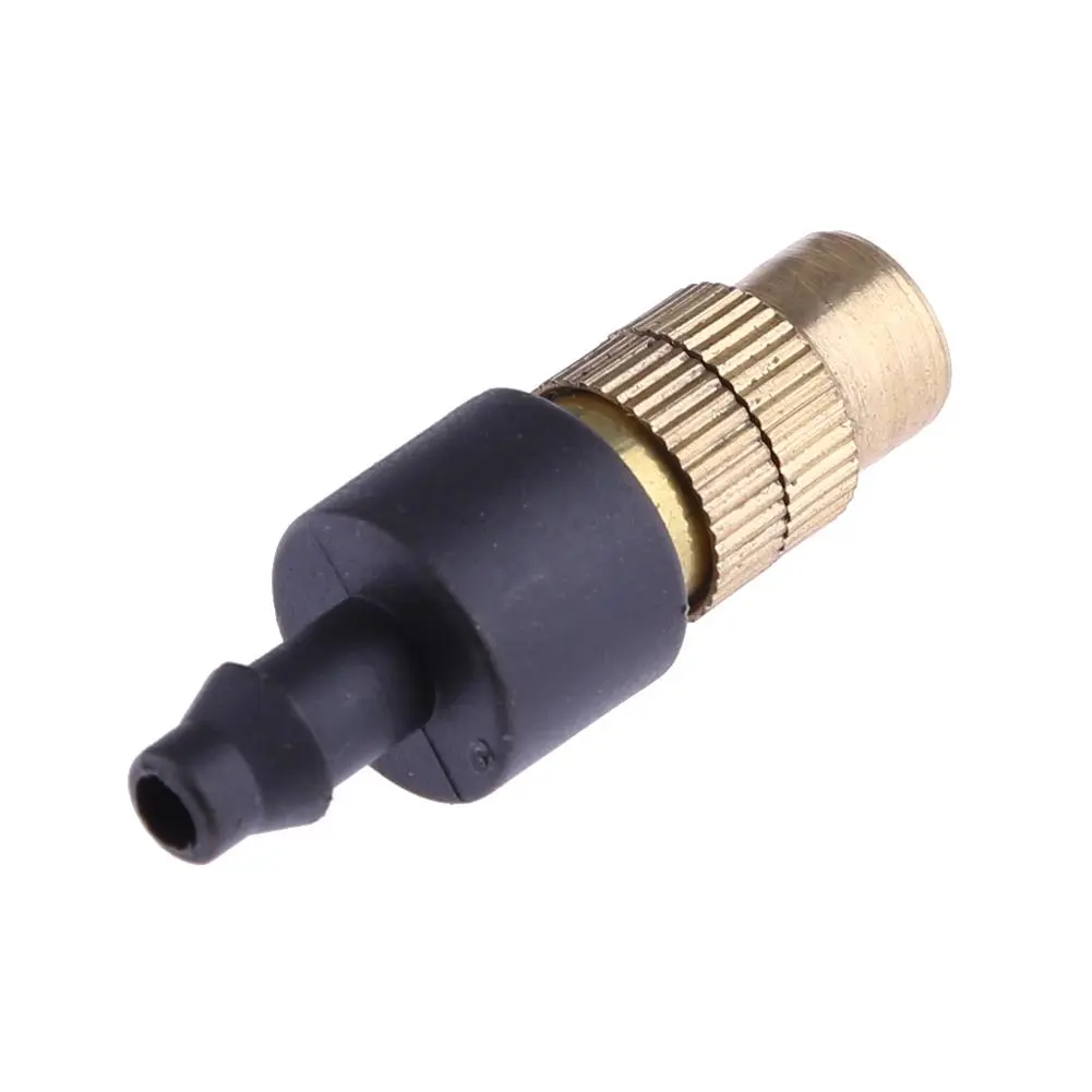 10pcs Adjustable Barbed Copper Sprayer Gardening Water Irrigation Misting Sprinkler Cooling Humidify Disinfection Sprayer