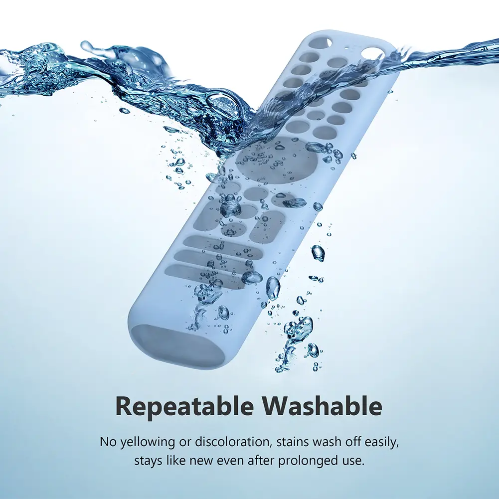 Silicone Remote Case for TCL RC716/RC833 Remote Protective Case Anti-Slip Remote Cover Shockproof Protective Sleeve with Lanyard