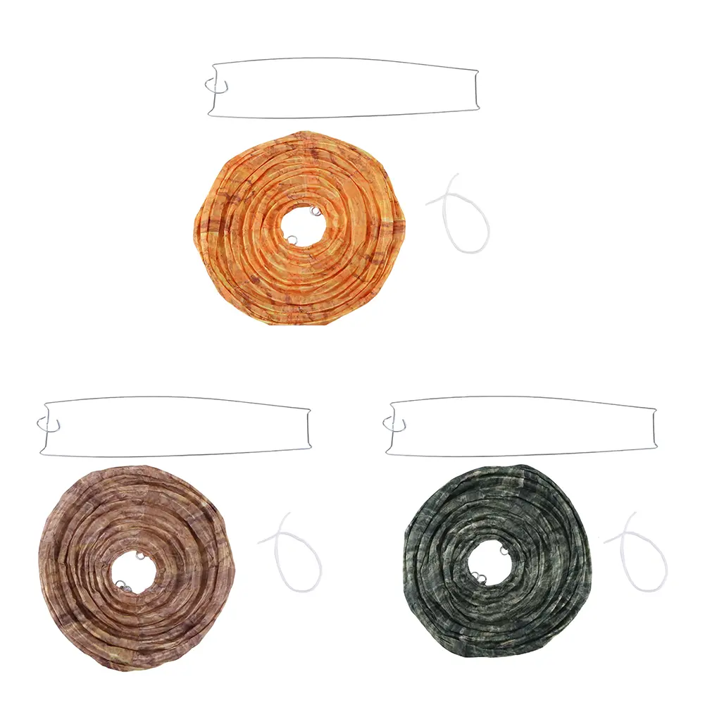 Wasp Nest Decoy 28x22cm Hanging Wasp Nest Non-Toxic Outdoor Fake Wasp Nest Wasp Deterrent Lantern Home Yard Supplies