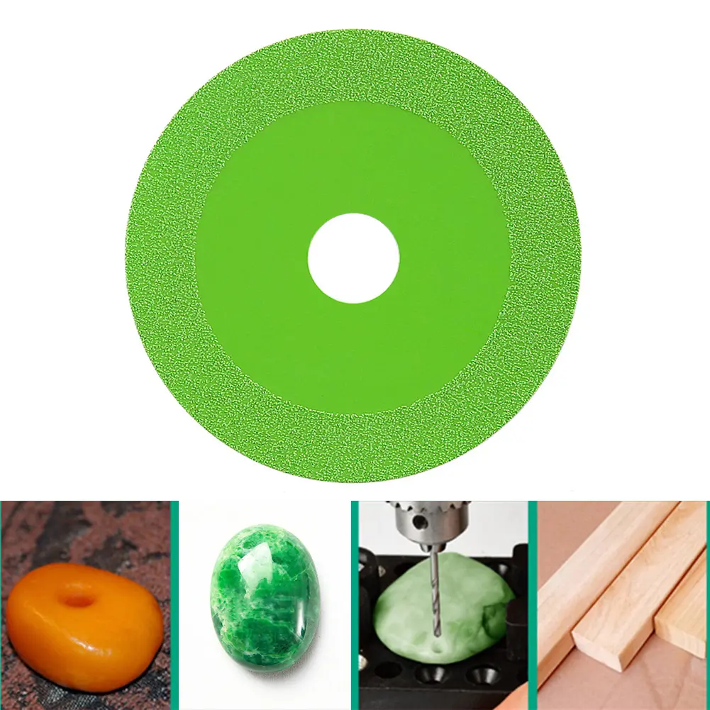 1-30PCS 100mm Glass Cutting Disc Diamond Marble Saw Blade Ceramic Tile Jade Polishing Cutting Tool Sharp Brazing Bottle Grinding