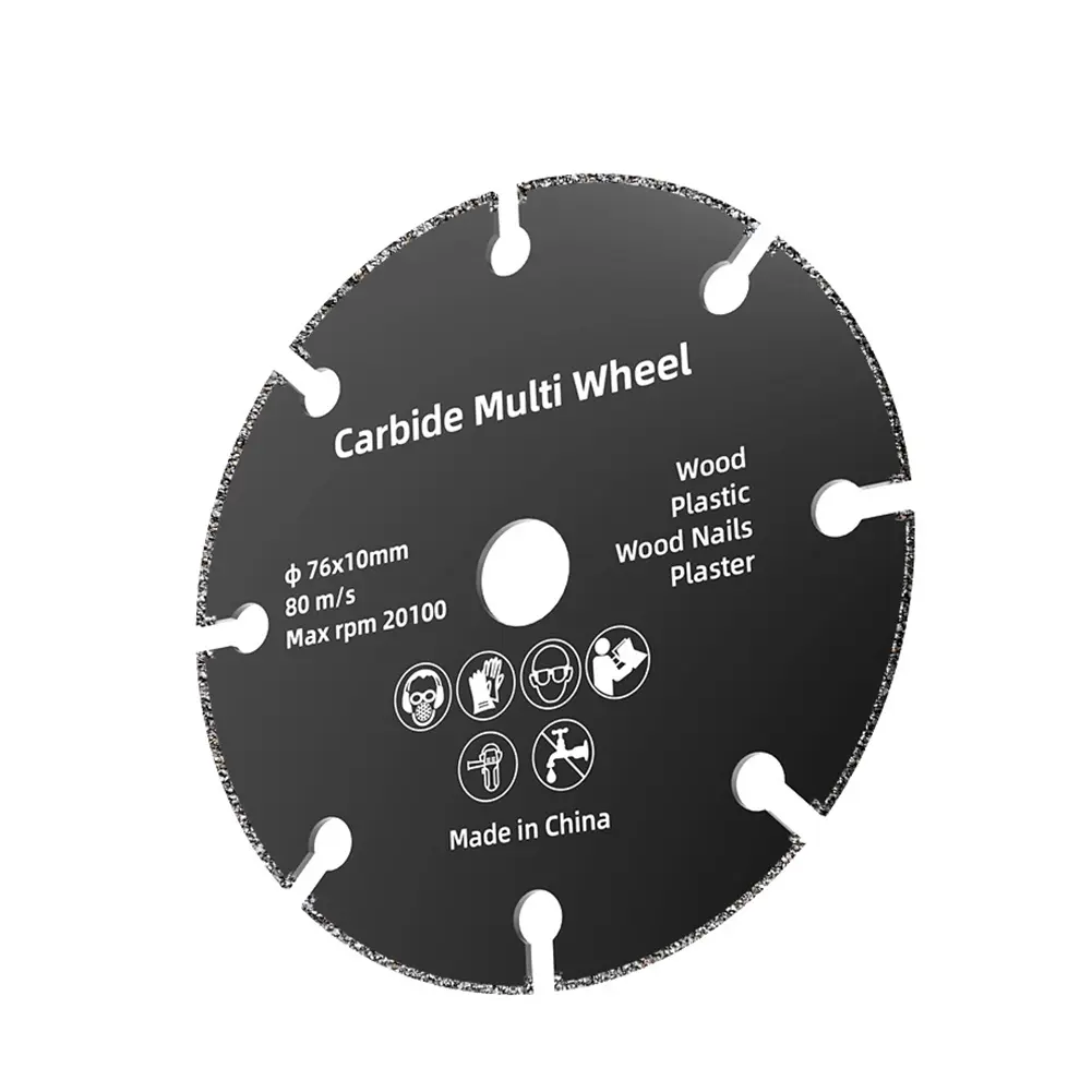 76MM/2.99INCH Cutting Saw Blade Cut Off Wheels Rebar Stainless Steel Iron Grinding Disc for General Purpose Metal Cutting