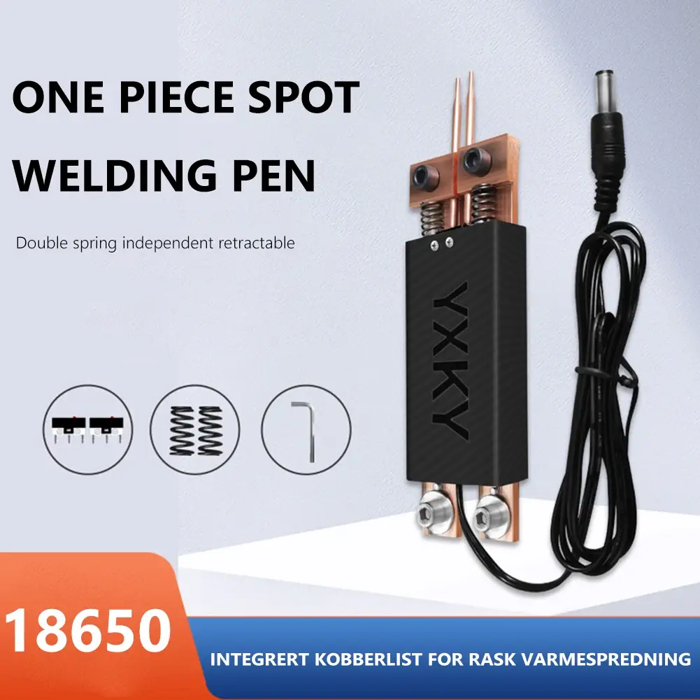 DIY Handheld Spot Welders with Automatic Trigger Mini Spot Weld Pen Labor-Saving Set Wear-Resistant Weld Machine Accessory Tools