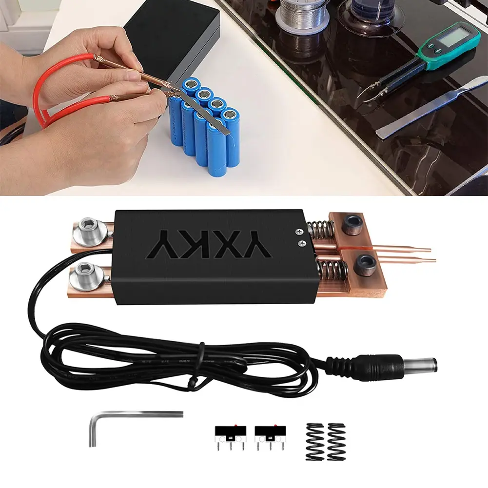 DIY Handheld Spot Welders with Automatic Trigger Mini Spot Weld Pen Labor-Saving Set Wear-Resistant Weld Machine Accessory Tools