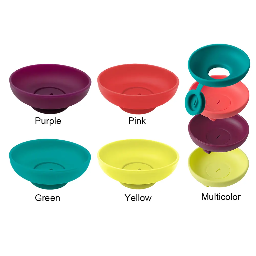 1-4PCS Drip-Proof Popsicle Rack Anti-Drip Ice Cream Bracket Silicone Popsicle Holder Reusable Portable Ice Cream Holder