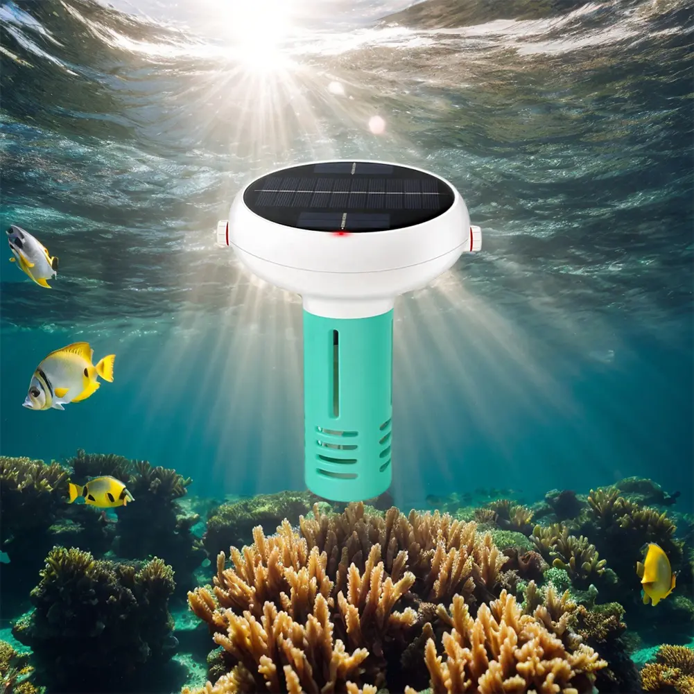 7 In 1 Intelligent Chlorin Meter Bluetooth-Compatible Water Quality Tester Work with APP Salinity Meter PH Tester for Pools