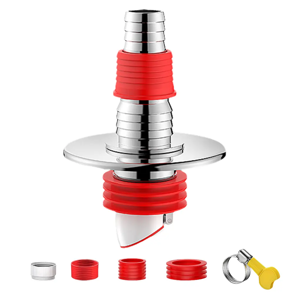 Laundry Machine Floor Drain Adapter Anti-Odor Washing Machine Dishwasher Hose Adapter Anti-Overflow for Home Bathroom