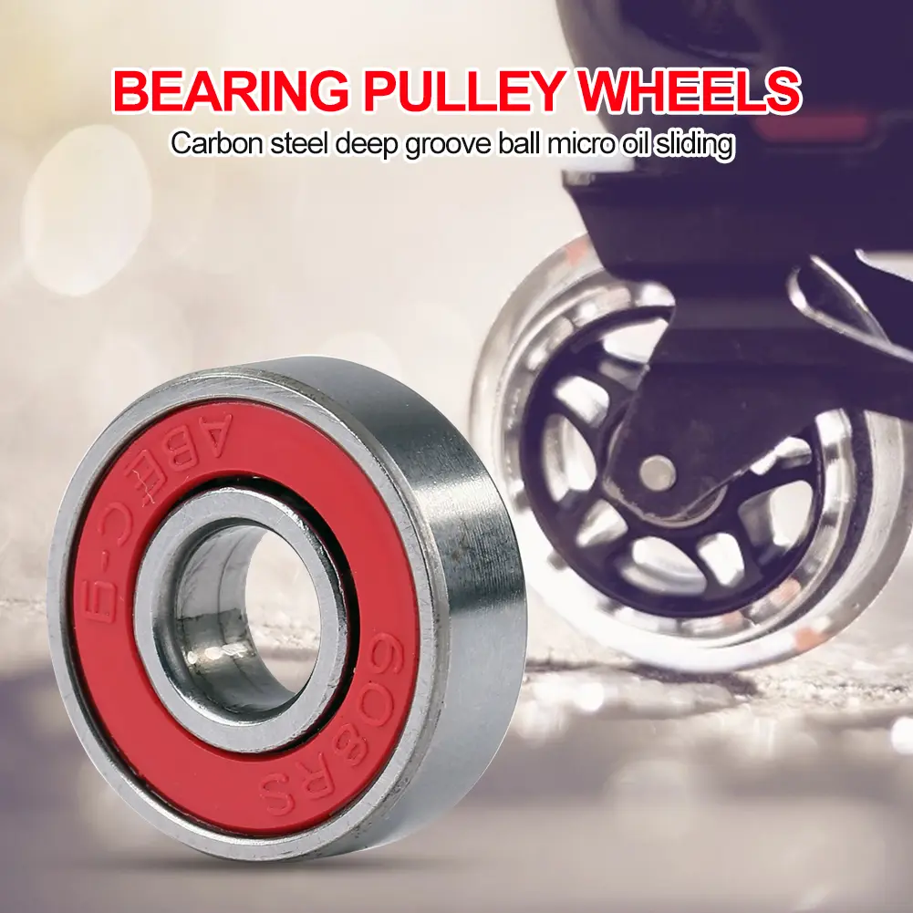 10/20pcs Ball Bearings 608RS ABEC-9 8x22x7mm Carbon Steel Miniature Bearing Skateboard Scooter Deep Groove  Roller Skate Bearing