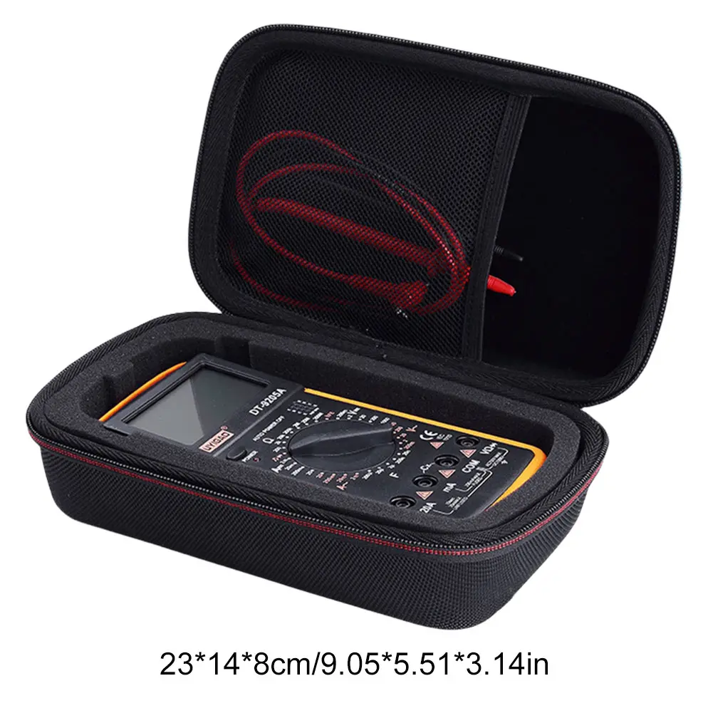 Storage Bag Protective for Fluke F101 F106 F107 Organizer Case Digital Multimeter Shockproof Hard Shockproof Carrying Bag