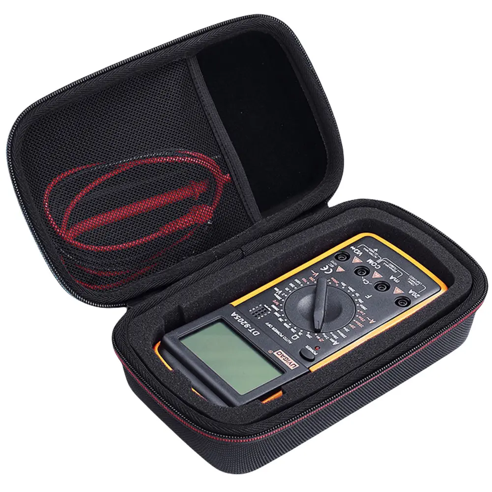 Storage Bag Protective for Fluke F101 F106 F107 Organizer Case Digital Multimeter Shockproof Hard Shockproof Carrying Bag