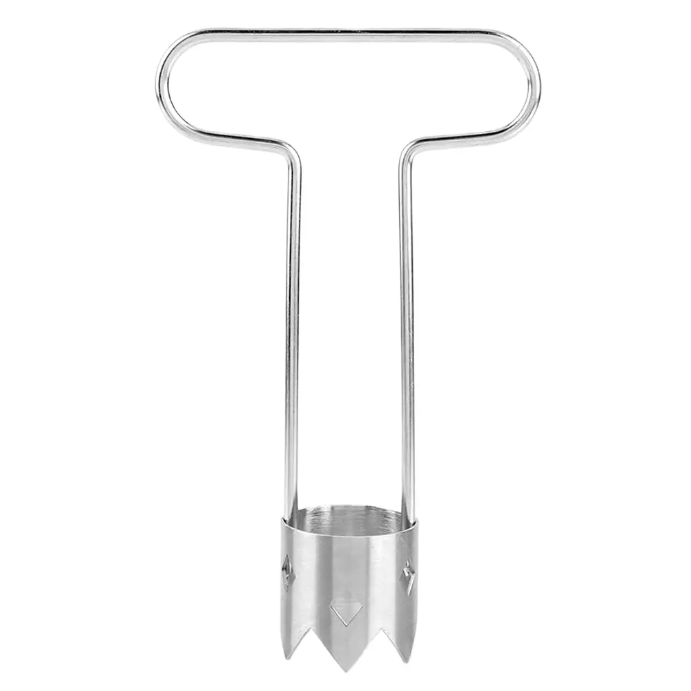Red Bell Pepper Seed Corer Stainless Steel Pepper Corer Seed Remover Tool Fruit Core Remover Fruit and Vegetable Corer Tool