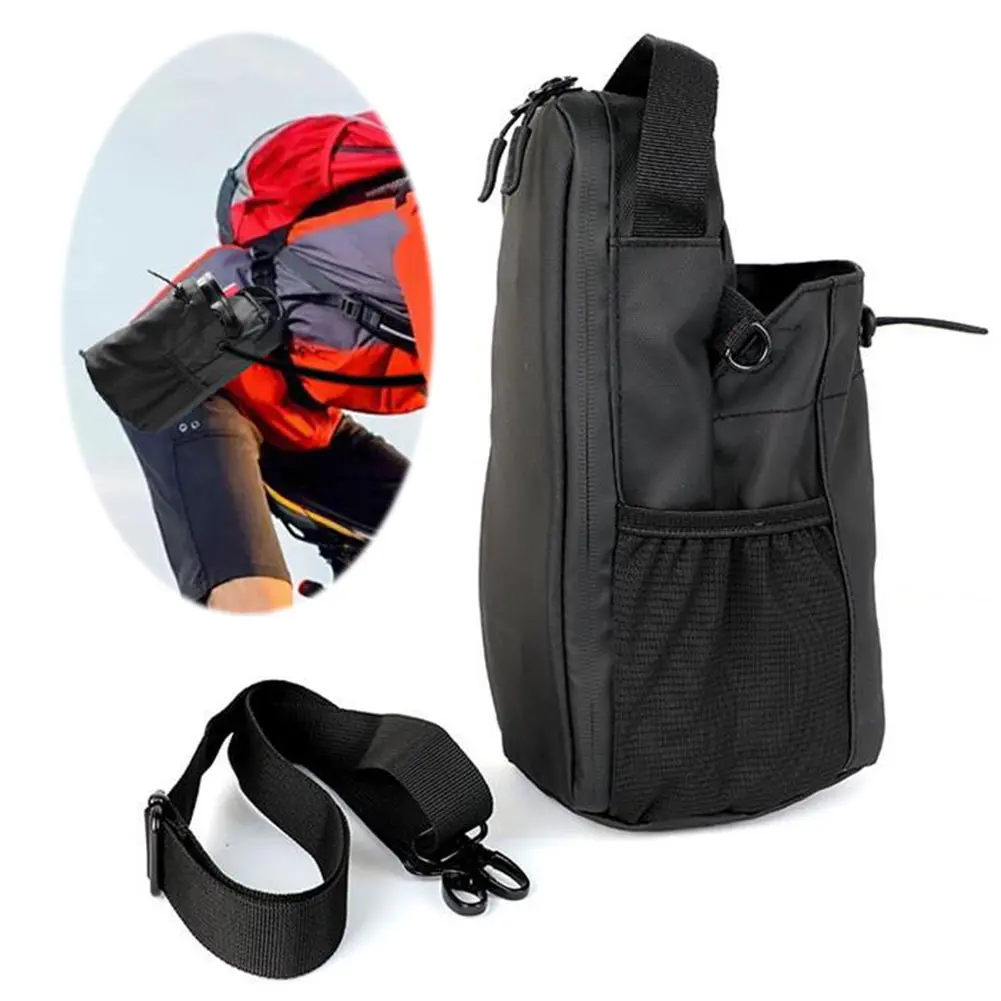 Magnetic Sling Bag Crossbody Water Bottle Pouch Phone Holder Water Bottle Carrier Bag for Men Women Fitness Travel Sports