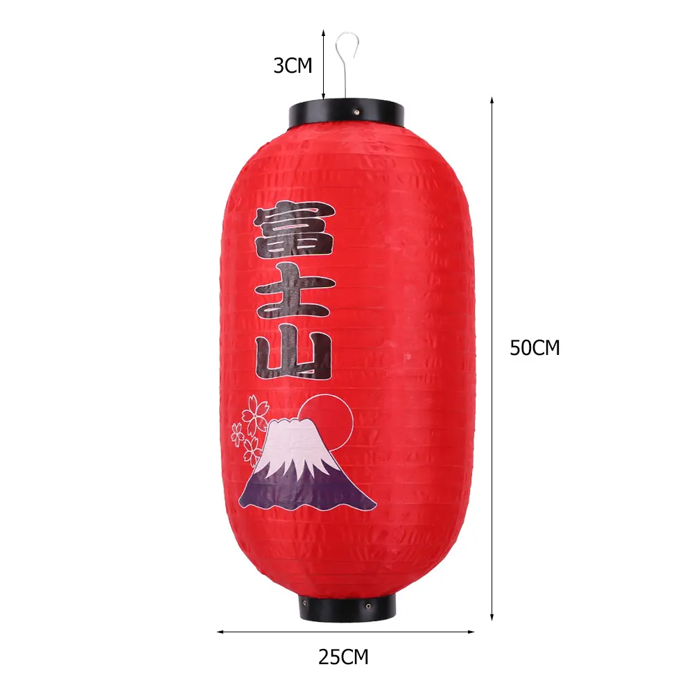 1/2pcs 10 inch Hot Pot Sushi Lantern Japanese Style Printing Waterproof Bar Lanterns Restaurant Pub Decoration Accessories
