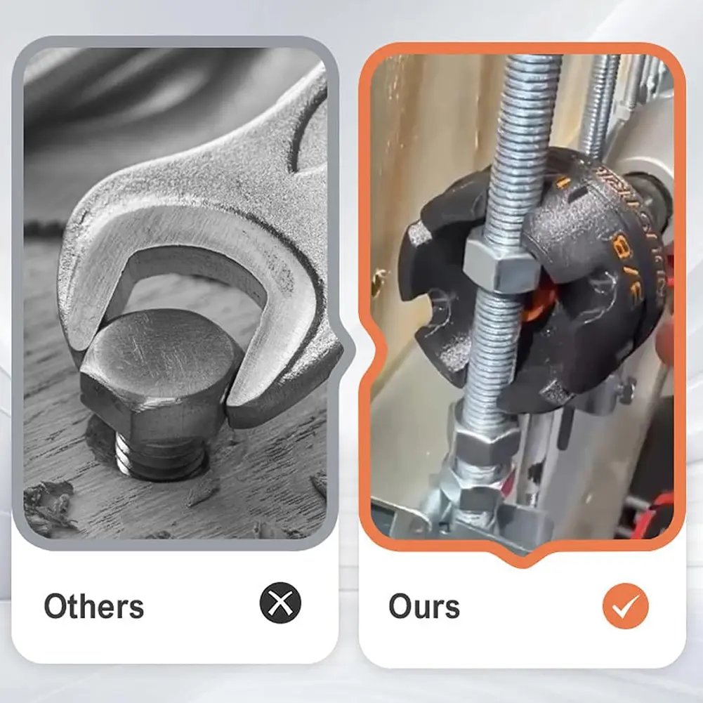 Nut Zip Drill Attachment Multifunction Nut Drill Bit Socket Hex Shank Nut Driver Extractor for Fast Nut and Bolt Removal