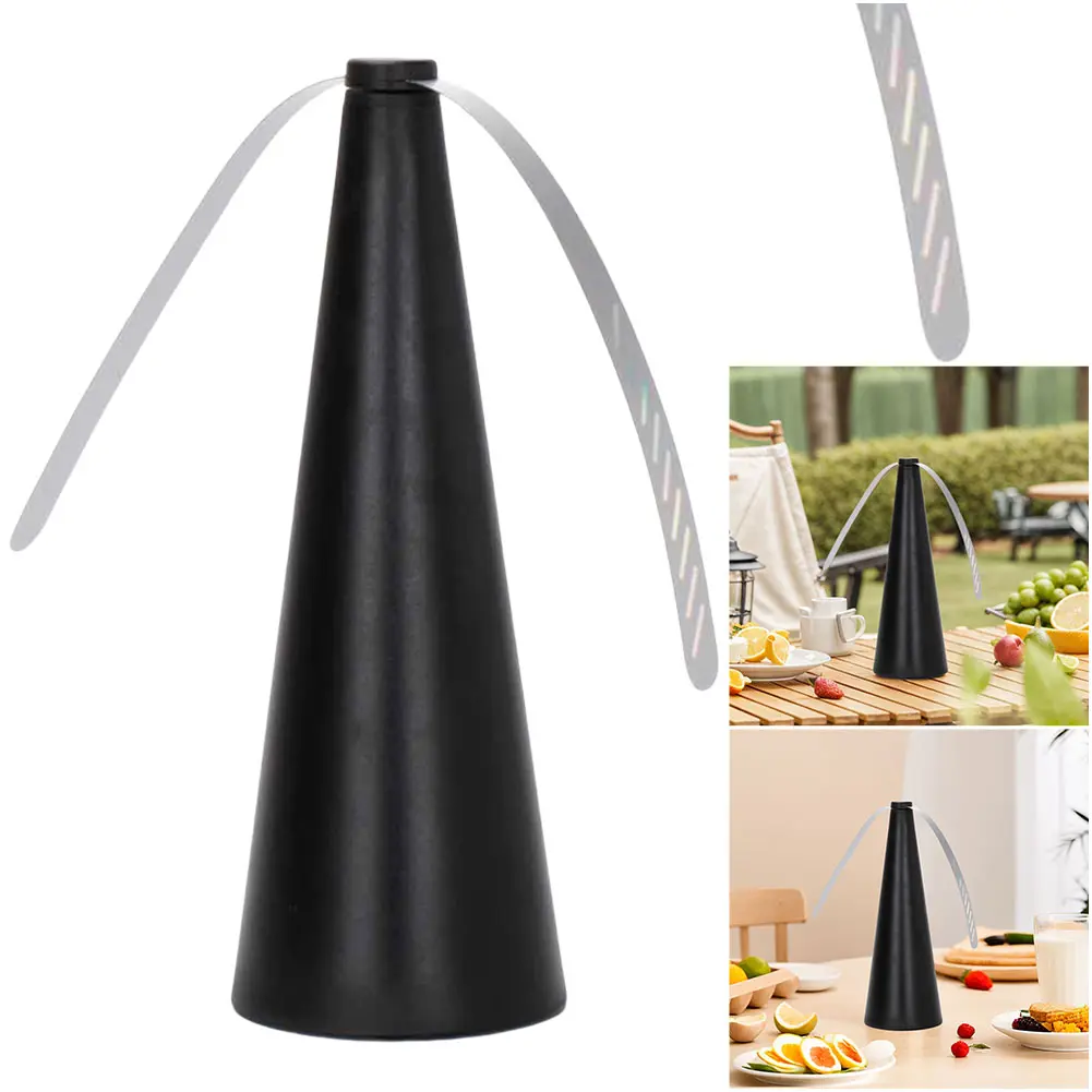 Automatic Pest Control Fan Portable Automatic Fly Catcher Chemical-free Keep Flies Away Battery Powered For Outdoor & Indoor
