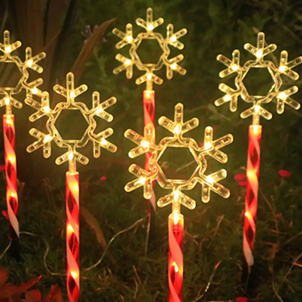 Star/Xmas Tree Solar Powered Stakes Light Colorful/Warm Light Garden Light Waterproof Auto On for Walkway Patio Garden