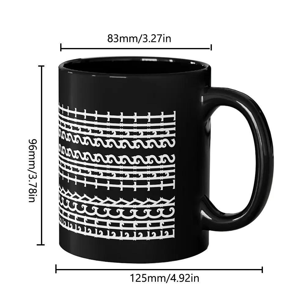 2025 Funny Coffee Mugs Black11oz, Hidden Message Mug, Gift For Coworkers & Work Besties, Coffee Lover Gift For Friends - Family