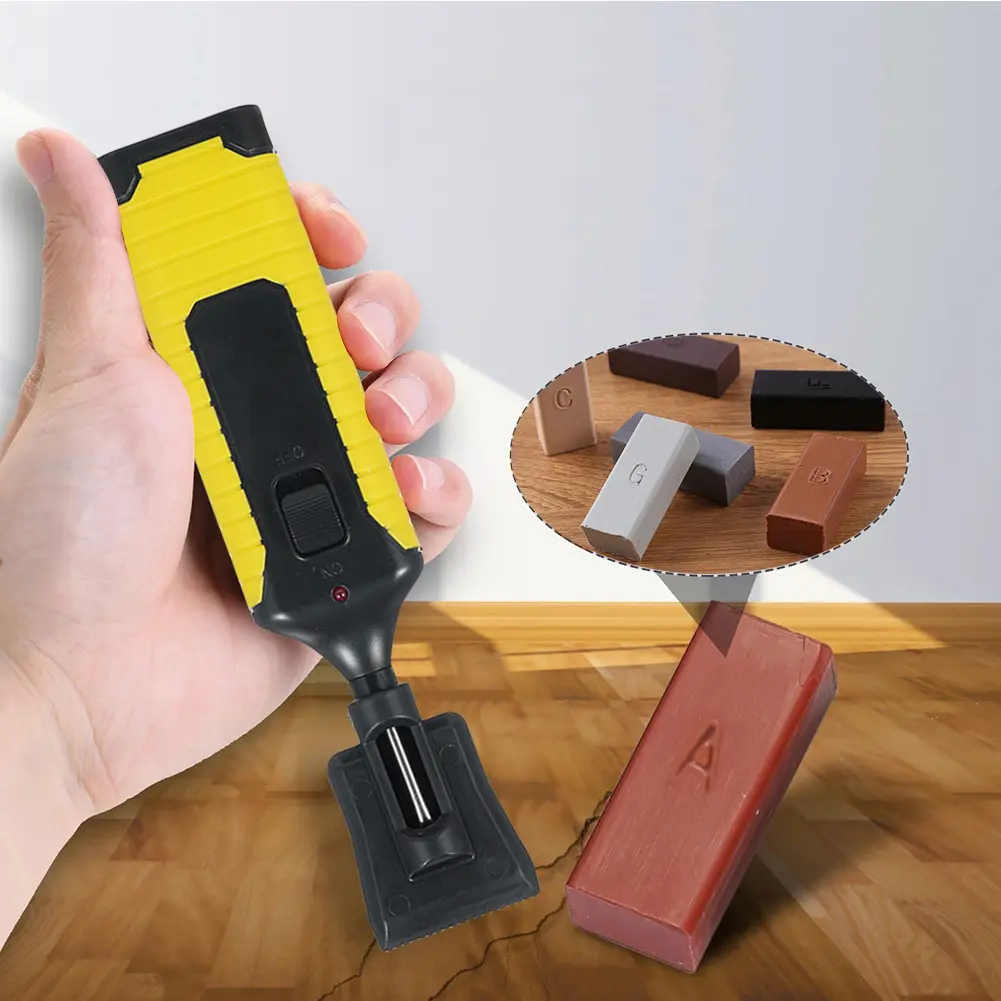 24Pcs Hardwood Floor Repair Kit Wood Touch Up Markers Furniture Markers Touch Up Wood Furniture Repair Kit for Cabinet Tables