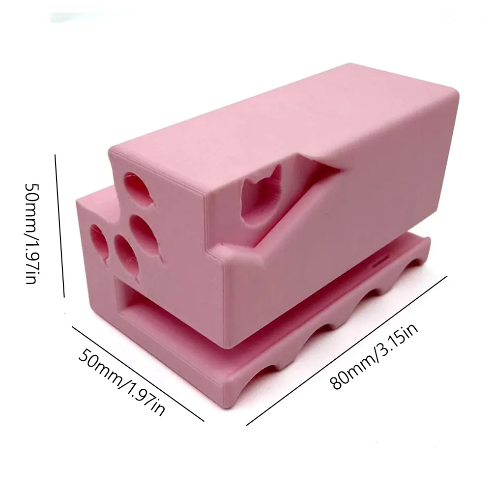 Cat Scratcher Cutter 3D Printed Cardboard Strip Tool Handheld Cutting Tool for DIY Cat Scratchers