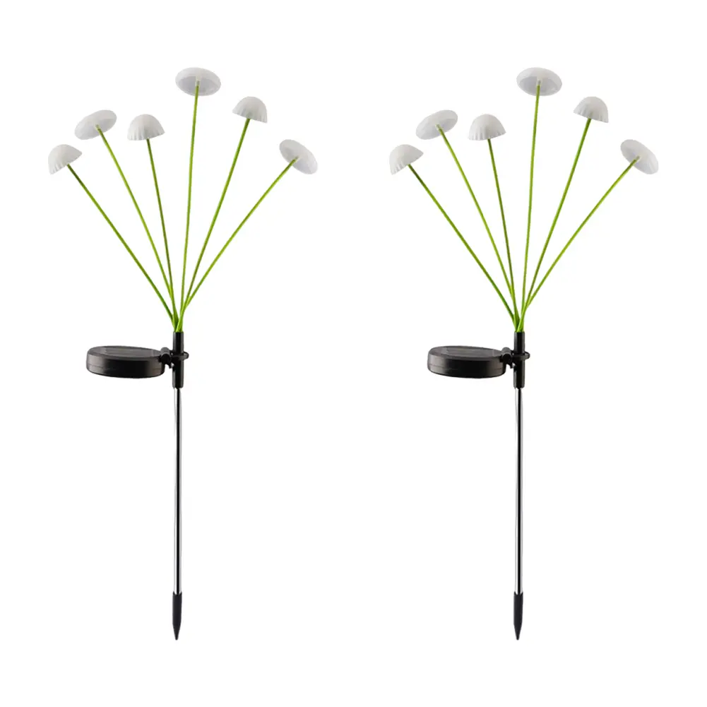 LED Jellyfish Decoration Lamp Solar Powered Courtyard Atmosphere Lamp IP65 Waterproof Jellyfish Sway Lights for Garden Ambiance
