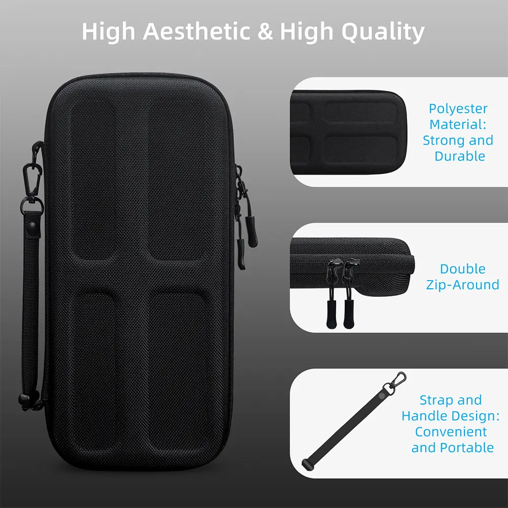 EVA Carrying Case for Nintendo for Switch 2 Carrying Bag Shockproof Zipper Handbag Anti-drop for Switch 2 Console & Accessories