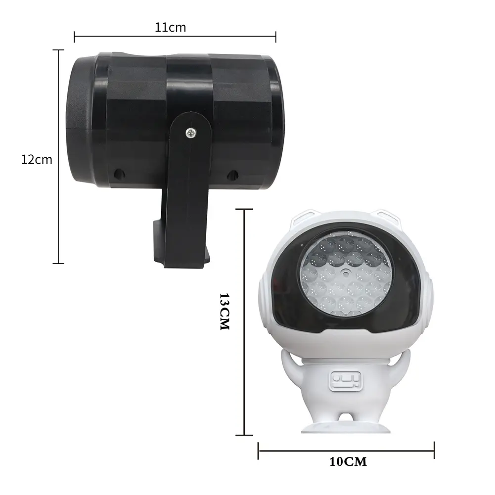16 Patterns LED Christmas Projector Lamp 360° Rotatable Party Christmas Decoration Lamp Indoor Outdoor Lighting Snow Spotlight