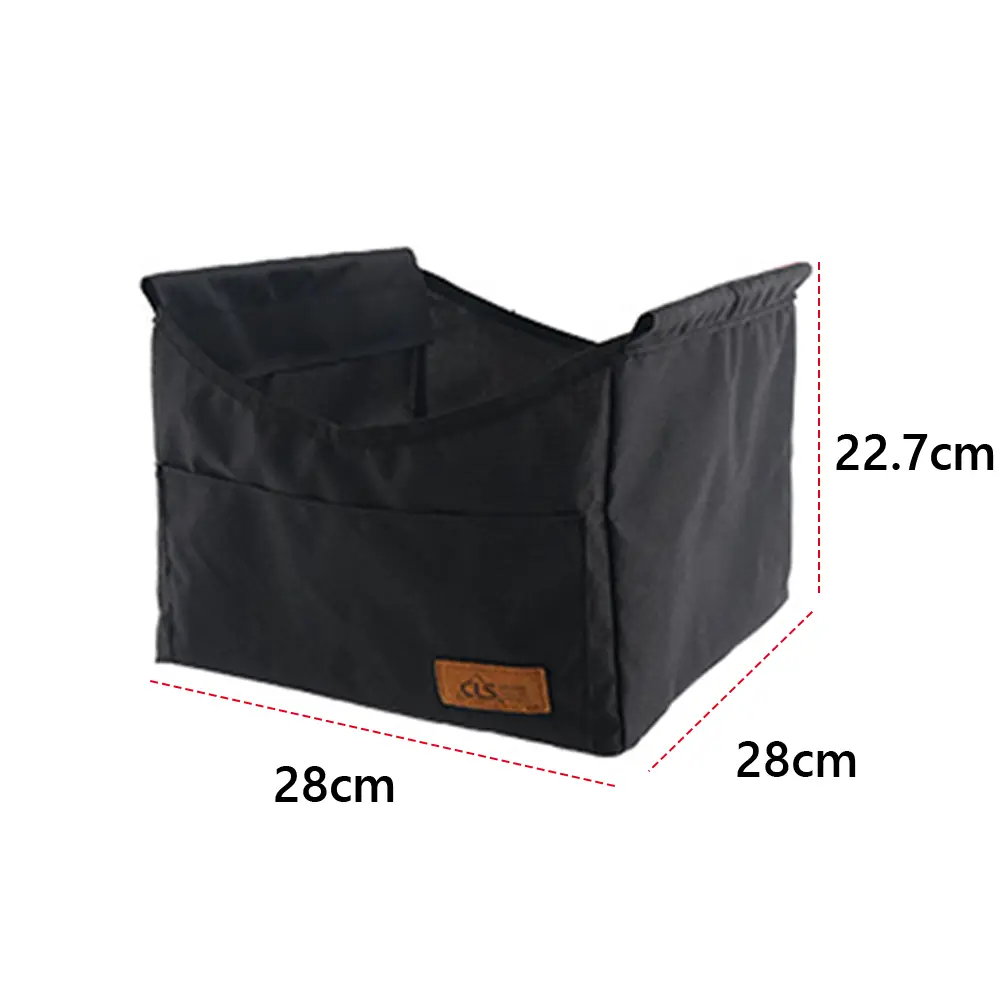 Portable Camping Tables Folding Beach Table W/ Storage Bag Ultralight Camping Table Foldable Tent Side Table for Outdoor Picnic