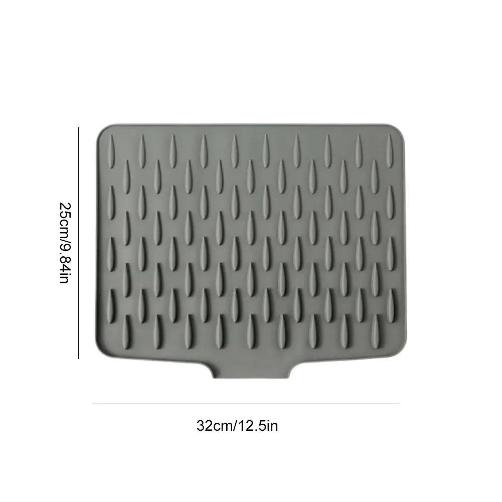 No Spill Silicone Worktop Saver Multi-Function Non-Slip Kitchen Mat Countertop Protector for Counter Refrigerator