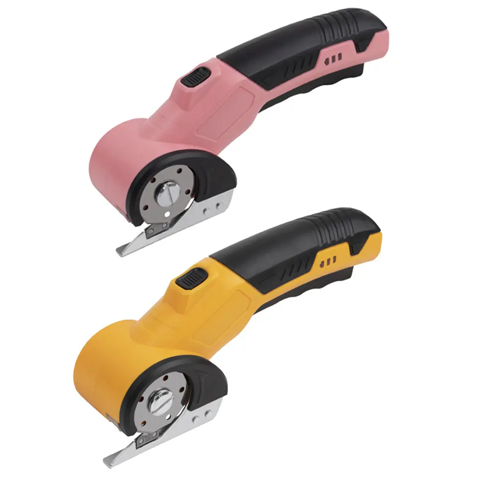 Cordless Electric Scissors 1500mAh Electric Cutter Shear For Cardboard Leather Fabric Cloth SewingCarpet Electr Cutting Tool