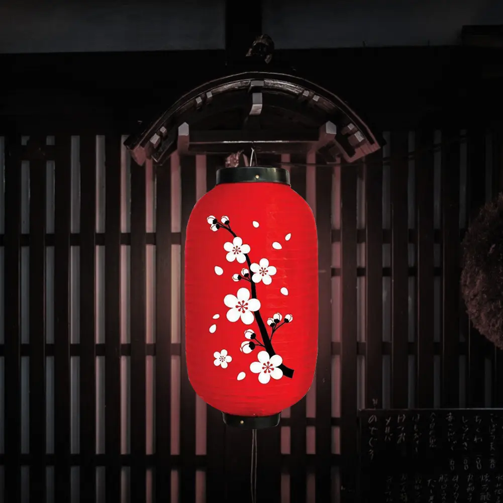 Japanese Lantern Waterproof Traditional Japanese Style Hanging Lantern Waterproof Bistro Ramen Sashimi Cuisine Restaurant Decor