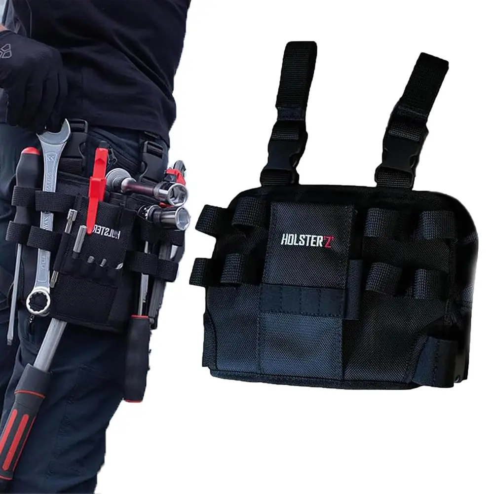 Tool Bag Belt Tool Pouch Holster for Leg Tool Organizer Pouch with Belt Clip Repair Tool Pouch Multifunction Tool Bags for Men