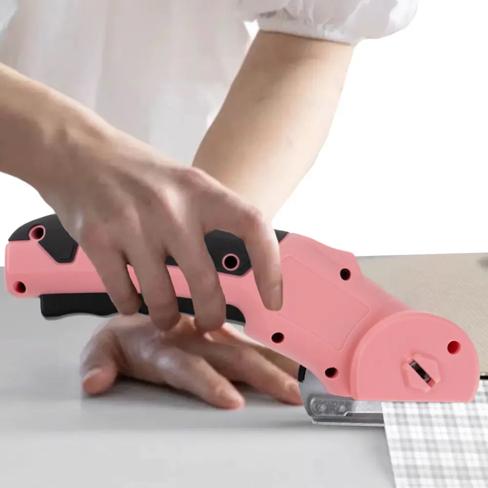 Cordless Electric Scissors 1500mAh Electric Cutter Shear For Cardboard Leather Fabric Cloth SewingCarpet Electr Cutting Tool