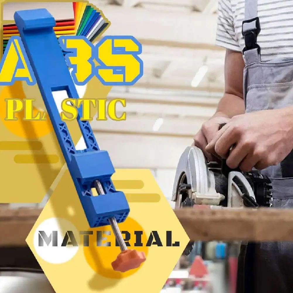 High-quality Adjustable Cutting Machine Base Guide Rail ABS Circular Saw Milling Positioning Clamps Lock The Cutter Base