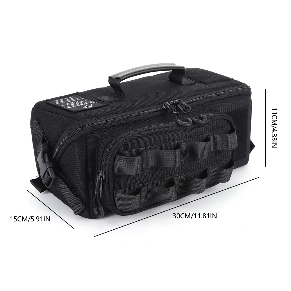 Mountaineering Camping Bag 600D Oxford Fishing Tool Storage Bag Large Capacity Outdoor Sports Tote Bag for Camping Picnic